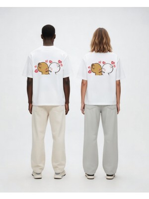 Azura Club Sevgili Baskılı Unisex T-Shirt