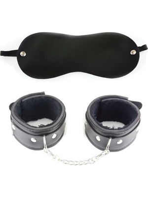 Luna Vanessa Sevgililer Günü Esaret Deri Iç Çamaşırı Takımı -6012-SVGI-TK-M