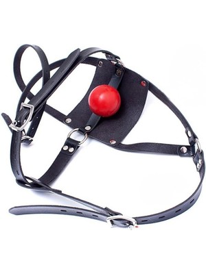 Luna Vanessa Sevgililer Günü Esaret Deri Iç Çamaşırı Takımı -8024-SVGI-TK-L