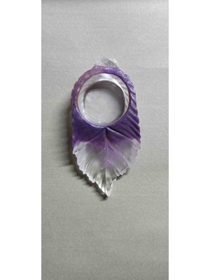 Miina Aksesuar Epoksi Reçine Çeşitli Renklerde Dekore Edilmiş Dekoratif Bir Mumluk