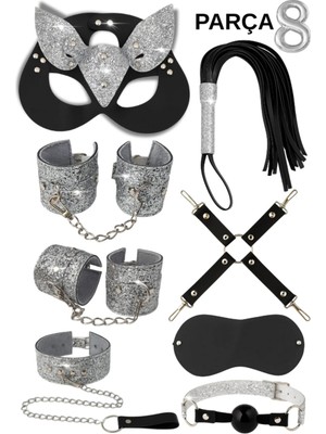 Luna Vanessa Çeyiz Için Esaret Deri Iç Çamaşırı Takımı -4014-CYZ-TK-XS