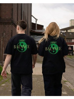 Azura Club 888 Balance Baskılı Unisex T-Shirt
