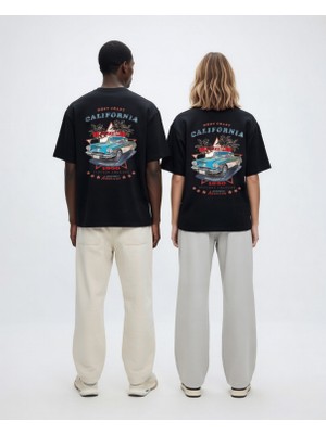 Azura Club California Baskılı Unisex T-Shirt