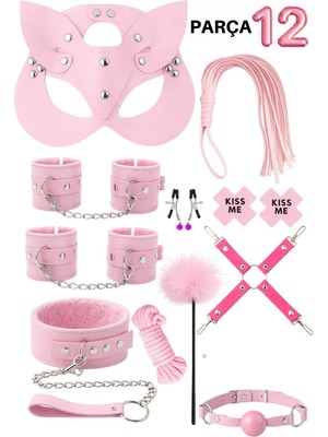 Luna Vanessa Çeyiz Için Esaret Deri Iç Çamaşırı Takımı -4033-CYZ-TK-S