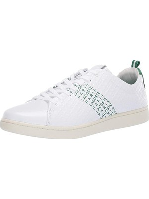 Lacoste Carnaby Evo 119 9 Us Sma Leather Mens Sneaker Hakiki Deri Erkek Günlük Spor Ayakkabı Beyaz