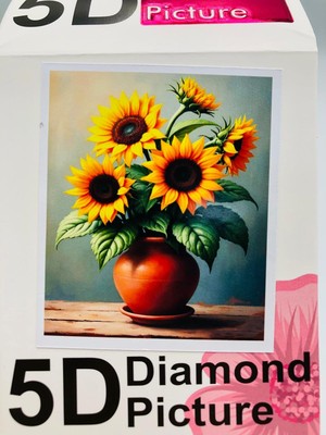 Duck Hoby 50X40 Boncuklu Taş Mozaik Elmas Goblen Pano Tablo Resim Boncuk Puzzle Dıamond Paıntıng Hı Stone