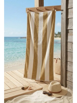 Anılsan Orange Plaj Havlusu %100 Pamuk 80X150