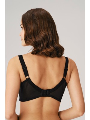 Anıl Dantelli Balenli Desteksiz Toparlayıcı Küçültücü Sütyen 3769