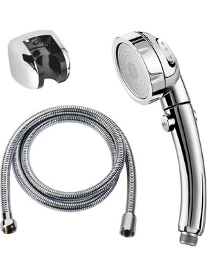 Su Tasarruflu Duş Başlığı Aç Kapa Özellikli 3 Kademeli Su Akış Ayar Fonksiyonu