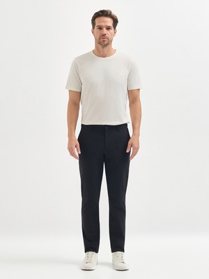 Karaca Siyah Slim Fit Casual Pantolon