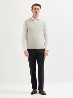 Karaca Açık Gri Melanj Süveter