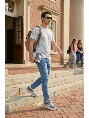 Buratti Pamuklu Slim Fit Normal Bel Jeans Erkek Kot Pantolon 3300C511TOKYO