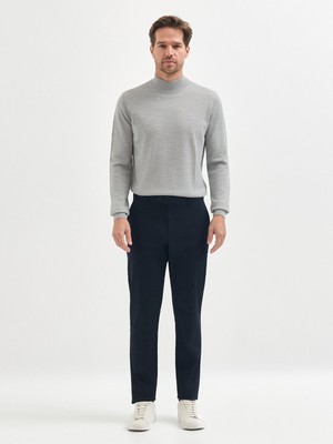 Karaca Lacivert Pamuk Karışımlı Casual Pantolon