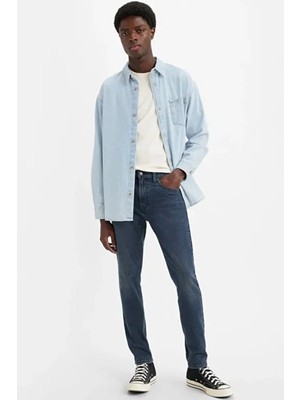 Levi's Lse 512 Pamuklu Slim Tapered Normal Bel Dar Paça Jeans Erkek Kot Pantolon A2087