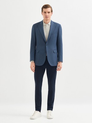 Karaca Indigo Yün Karışımlı Casual Ceket