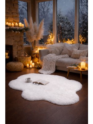 Elart Lina Post Paspas (70X100 Cm) Beyaz