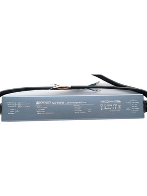 DC12V 300W 25A  Dali Dim Dt8, Push Dim ,0-10 Dim Cct İP67 Tunable