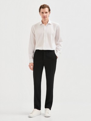 Karaca Siyah Desenli Casual Pantolon
