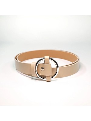 Fiori Halka Tokalı Basic Kadın Pantolon Kemeri, Ceket Kemeri, Elbise Kemeri, Gömlek Kemeri