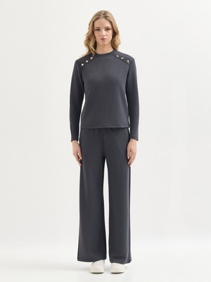 Karaca Antrasit Tişört