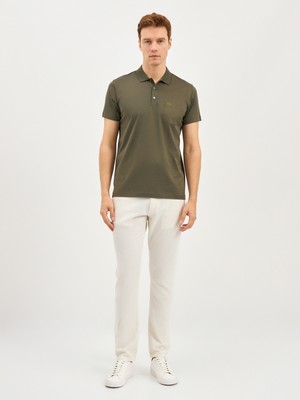 Karaca Haki T-Shirt-Polo Yaka Tişört