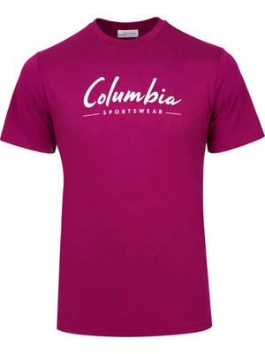 Columbia Columbıa Csc Logo Erkek T-Shırt 1991031-662