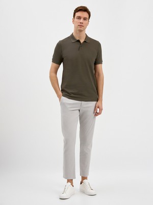 Karaca Haki T-Shirt-Polo Yaka Tişört