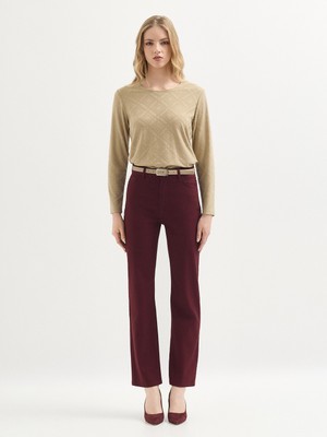 Karaca Bordo Pantolon