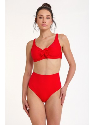 Kocabey  1475-3028 Kadın Fiyonklu Bikini Takımı