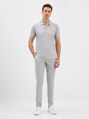 Karaca Gri T-Shirt-Polo Yaka Tişört