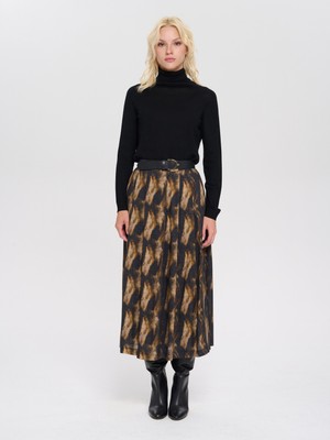 Karaca Siyah/camel Etek