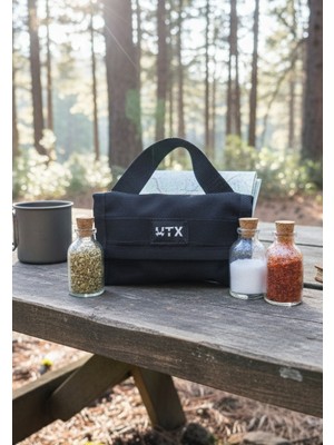 Utx Kamp Baharatlığı – Dayanıklı Askeri Kumaş, Taşınabilir Kamp & Outdoor Baharat Çantası