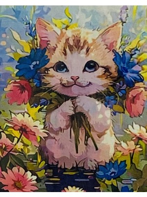 Elegantshop 5d Yapışan Boncuk Mozaik Tablo 30*40 cm YZSX10