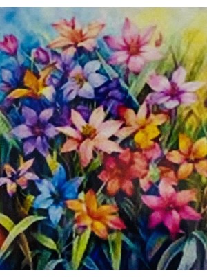 Elegantshop 5d Yapışan Boncuk Mozaik Tablo 30*40 cm YZSX12