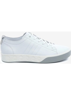 Greyder Erkek Beyaz Hakiki Deri Sneaker Ayakkabı 6Y1SA13292L
