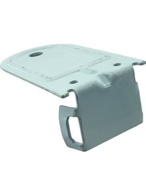 MorPerde Boru Sonu Tıpa Metal Kısa Ayağı Yuvarlak Dişi (Krem)