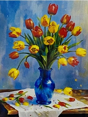 Elegantshop 5d Yapışan Boncuk Mozaik Tablo 30*40 cm YZSX21