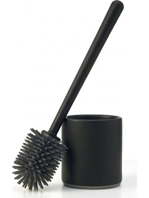 Ovio Ev Yaşam Antibakteriyel Silikon Uçlu Hazneli Tuvalet-Banyo Wc ve Klozet Temizleme Fırçası