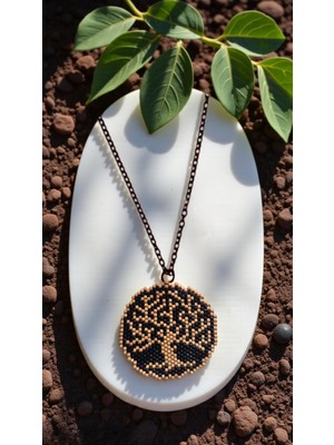 Seard Miyuki Boncuk El Yapımı Hayat Ağacı Kolye