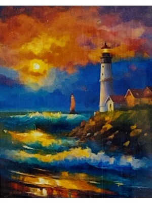 Elegantshop 5d Yapışan Boncuk Mozaik Tablo 30*40 cm YZSX30