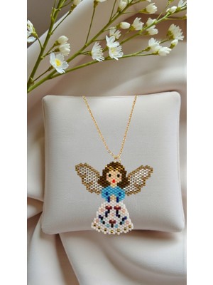 Seard Miyuki Boncuk El Yapımı Melek Kolye 2