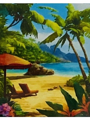 Elegantshop 5d Yapışan Boncuk Mozaik Tablo 30*40 cm YZSX29