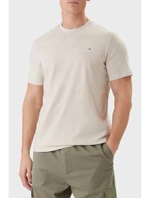 Calvin Klein % 100 Pamuklu Regular Fit Logolu Bisiklet Yaka T Shirt Erkek T Shirt LV04RC272G 2jx