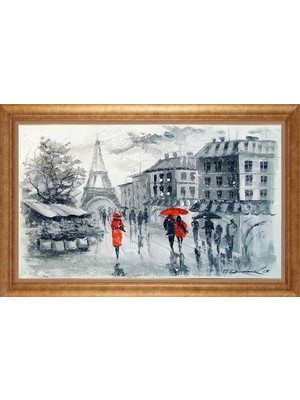 Giyense Altın Çerçeveli Dekoratif Paspartulu Tablo NYY1220