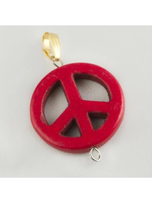 Barış Turkuaz Doğaltaş Kolye Ucu