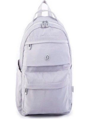 Nas Kadın Extra Hafif Su Geçirmez Çok Gözlü (Waterproof) Unisex Sırt Çantası 30X40CM