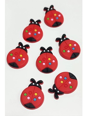 Uğur Böceği Silikonlu Figür 1 Adet