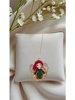 Seard Miyuki Boncuk El Yapımı Melek Kolye 3