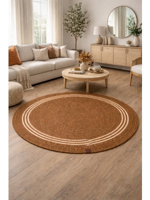 Armağan Garajı El Yapımı Jüt Ip Dekoratif Paspas Antre Mutfak Salon Kapı Önü Halısı Ölçü ve Renk Bilgisi Açıklamada