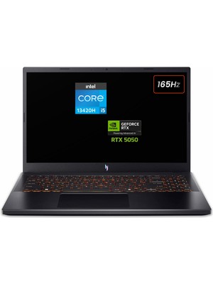 Acer Nitro V 15 I5-13420H 16 GB 512 GB SSD Nvıdıa® RTX5050 Windows 11 Pro 15.6" Full Hd Gaming Laptop ANV15-52-5955 NH.QZ7EY.001CB1
